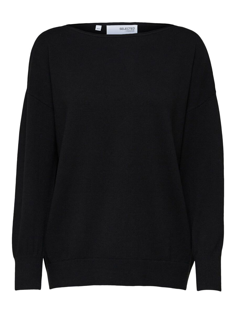 SELECTED Lässige Pullover Damen Schwarz günstig online kaufen