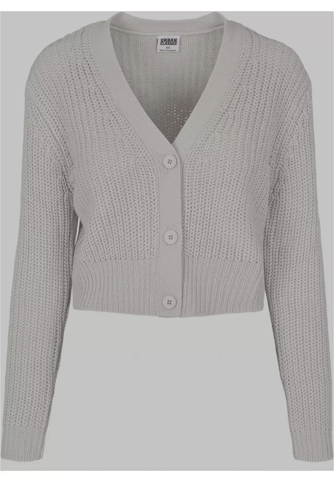 URBAN CLASSICS Strickjacke "Damen Ladies Short Cardigan", (1 tlg.) günstig online kaufen