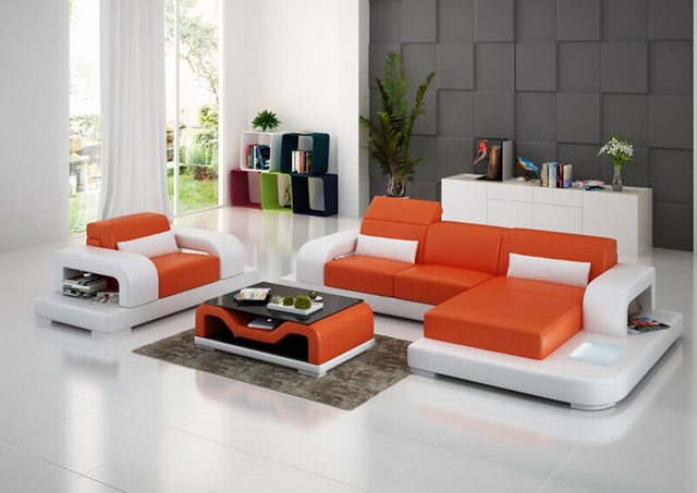 Xlmoebel Ecksofa Ecksofa Sessel Leder Design Komfort Stabilität Eleganz Qua günstig online kaufen