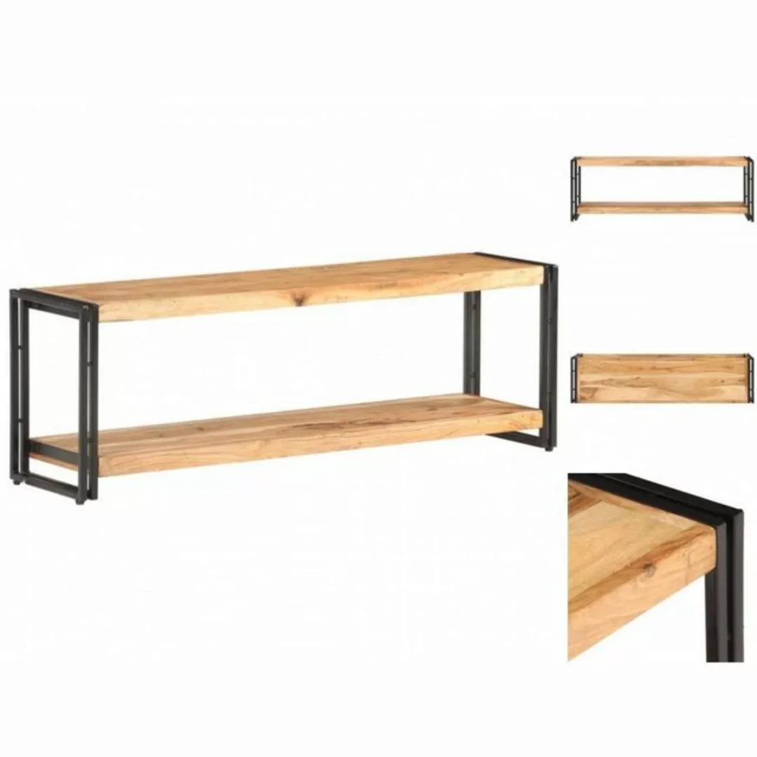 vidaXL TV-Schrank TV-Schrank 120x30x40 cm Massivholz Akazie Lowboard günstig online kaufen