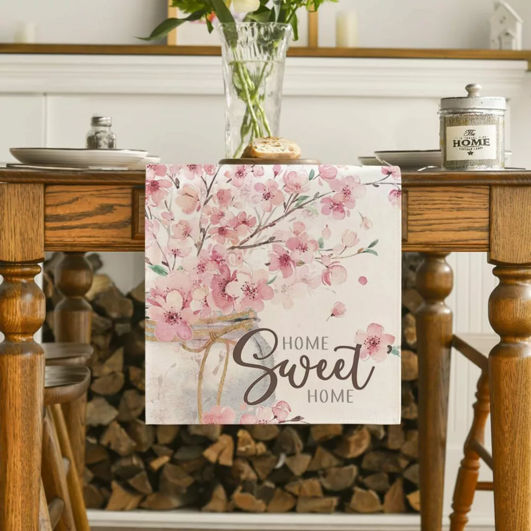 Coonoor Tischläufer Leinen-Tischdecke und Platzsets Set, günstig online kaufen