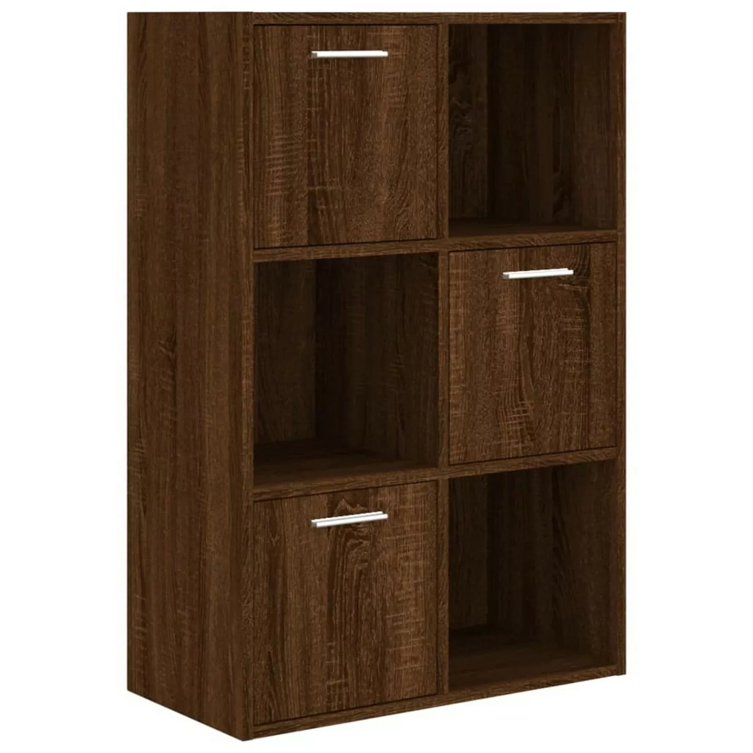 vidaXL Lagerschrank Braun Eichen-Optik 60x29,5x90 cm günstig online kaufen