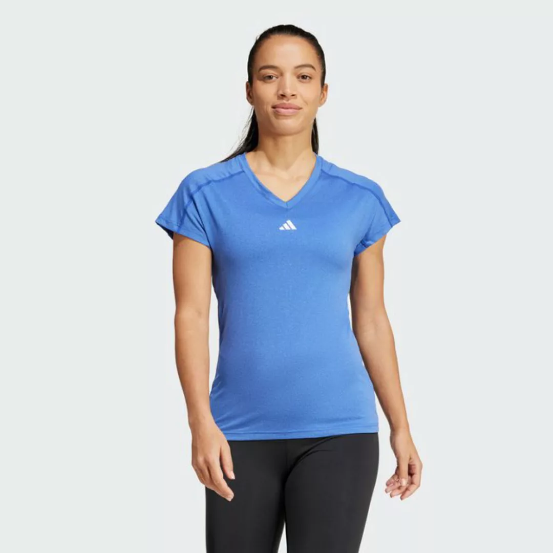 adidas Performance T-Shirt AEROREADY TRAIN ESSENTIALS MINIMAL BRANDING V-NE günstig online kaufen