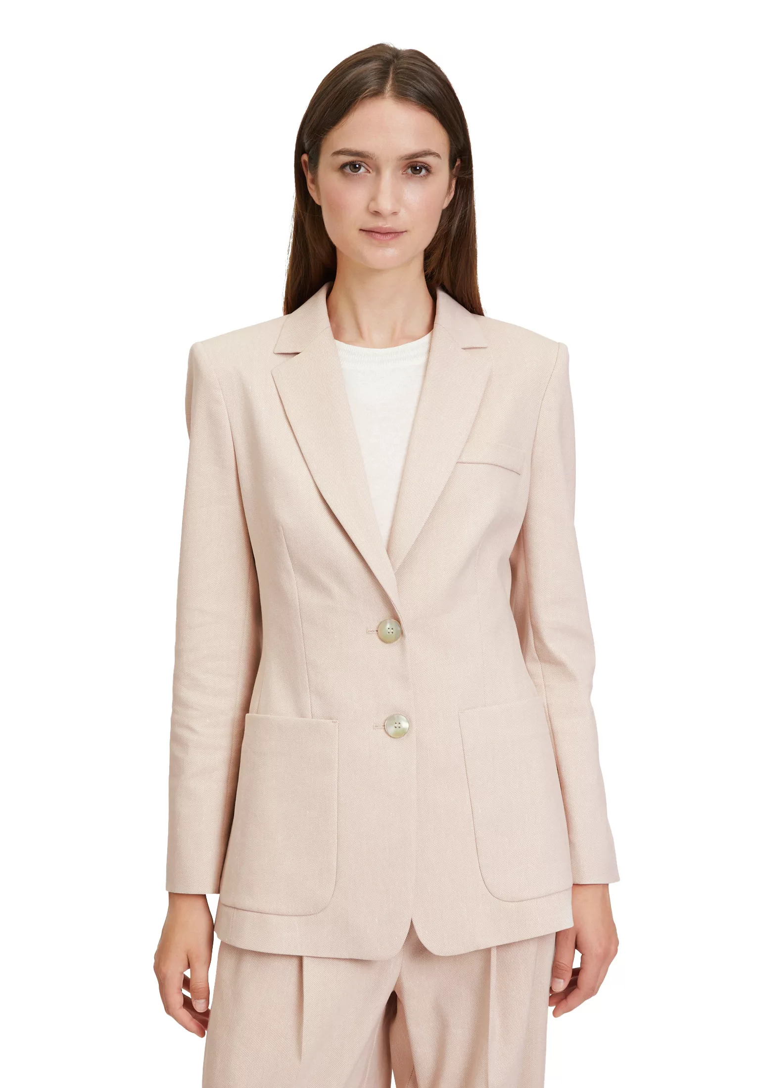 Betty&Co Longblazer "Betty & Co Businessblazer mit Taschen", Nahtführung günstig online kaufen