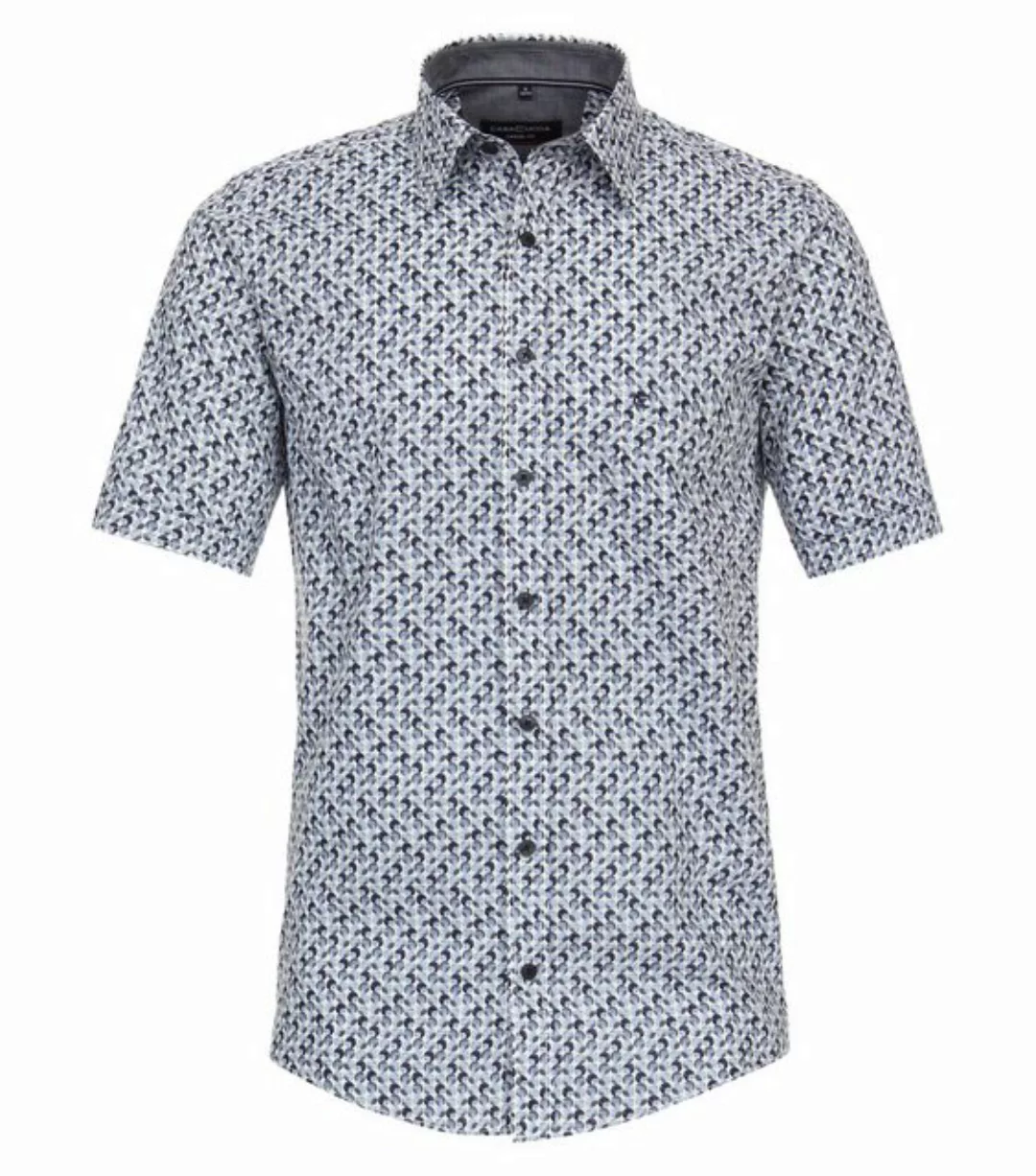 CASAMODA Kurzarmhemd CASAMODA Freizeithemd Kurzarm Print Casual Fit günstig online kaufen