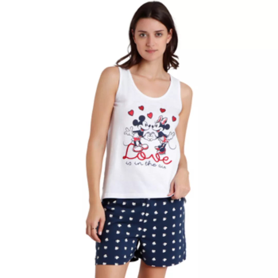 Admas  Pyjamas/ Nachthemden Pyjama Shorts Tank Top Love Is In The Air Disne günstig online kaufen