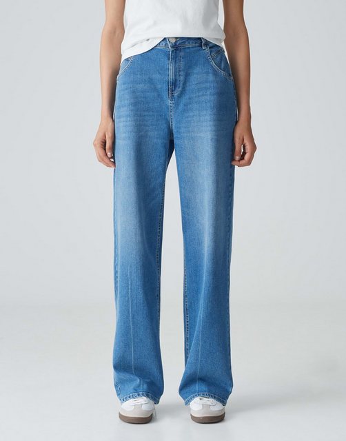 OPUS Weite Jeans Miberta Normal Baumwolle günstig online kaufen