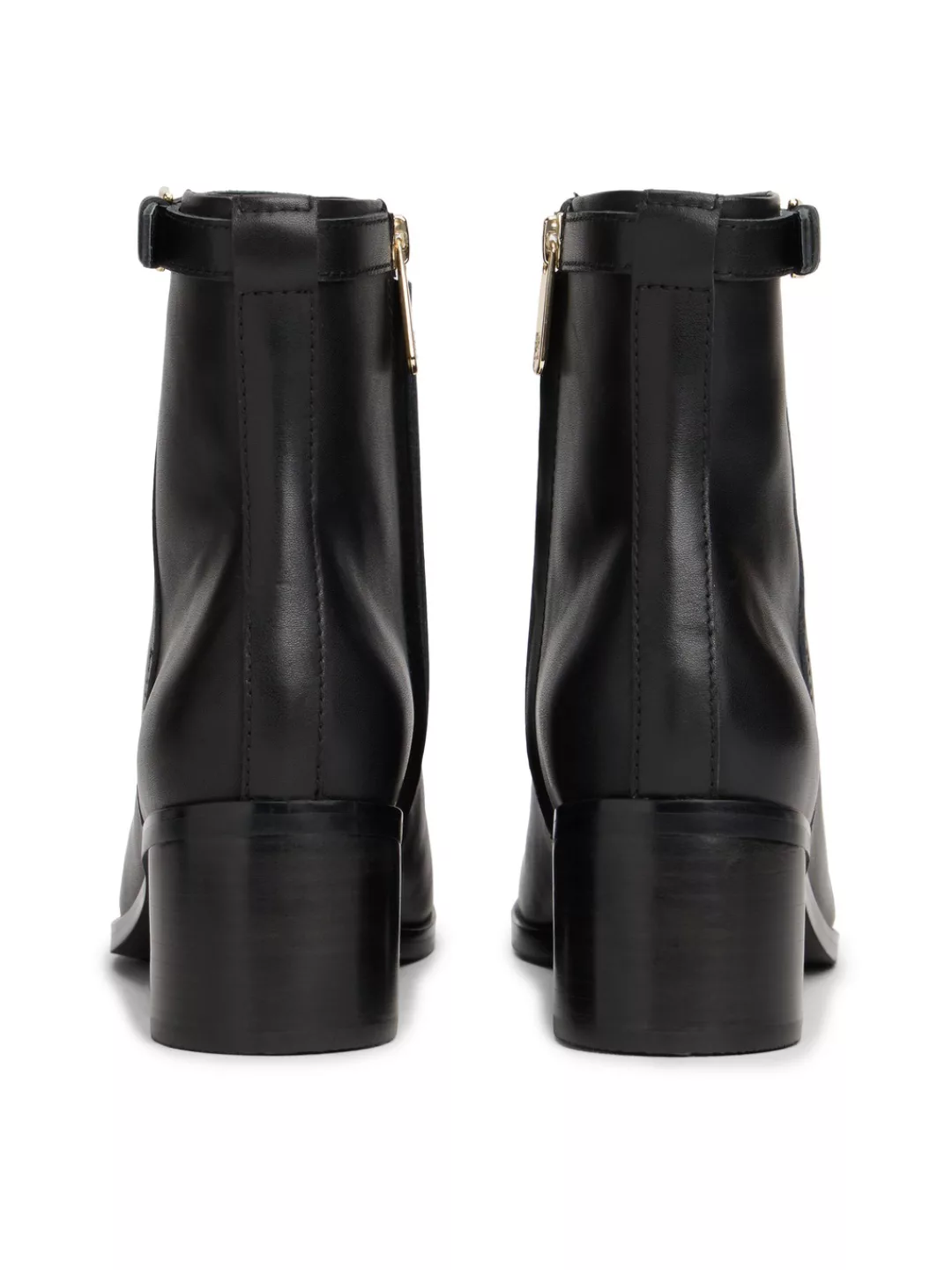 Tommy Hilfiger Stiefelette "TH BUCKLE RIDING MID HEEL BOOTIE", Blockabsatz, günstig online kaufen