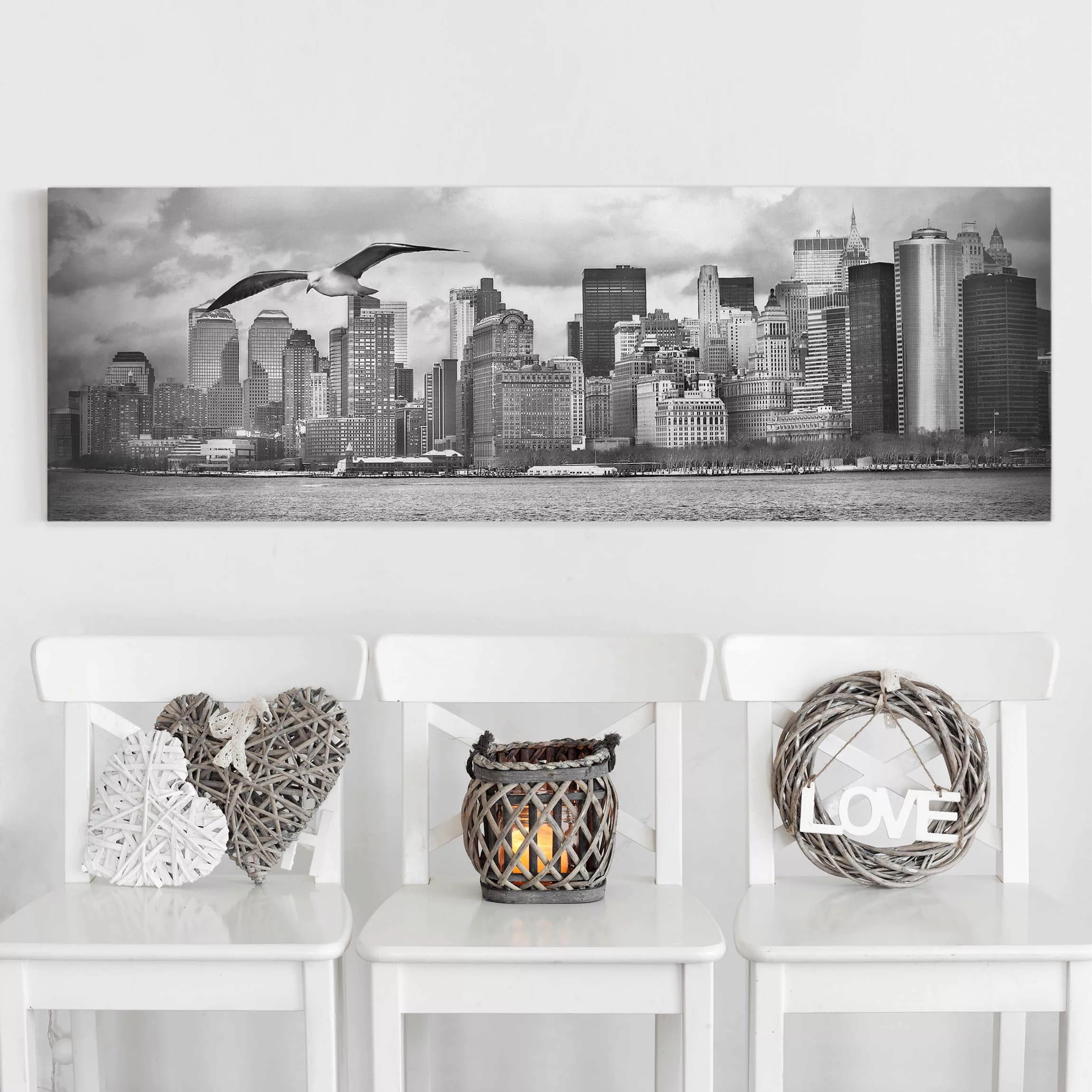 Leinwandbild New York - Panorama New York II günstig online kaufen