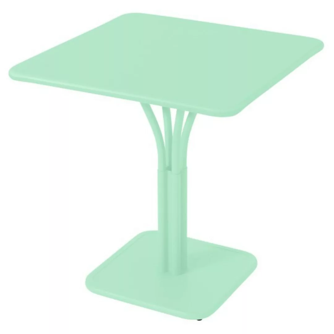 Luxembourg Kleiner Outdoor-Tisch 71x71 cm Opalgrün günstig online kaufen