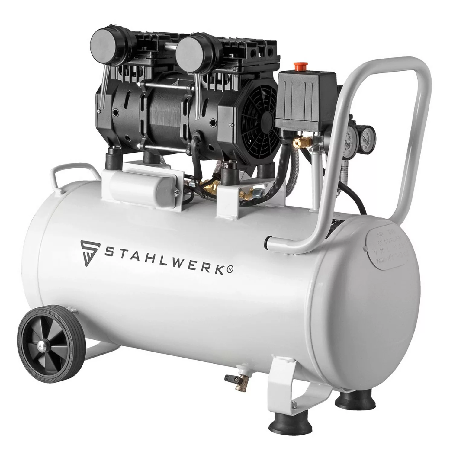 STAHLWERK Druckluft Kompressor ST 310 Pro Mit 10 Bar, 30 L Tank, 69 Db 1,89 günstig online kaufen