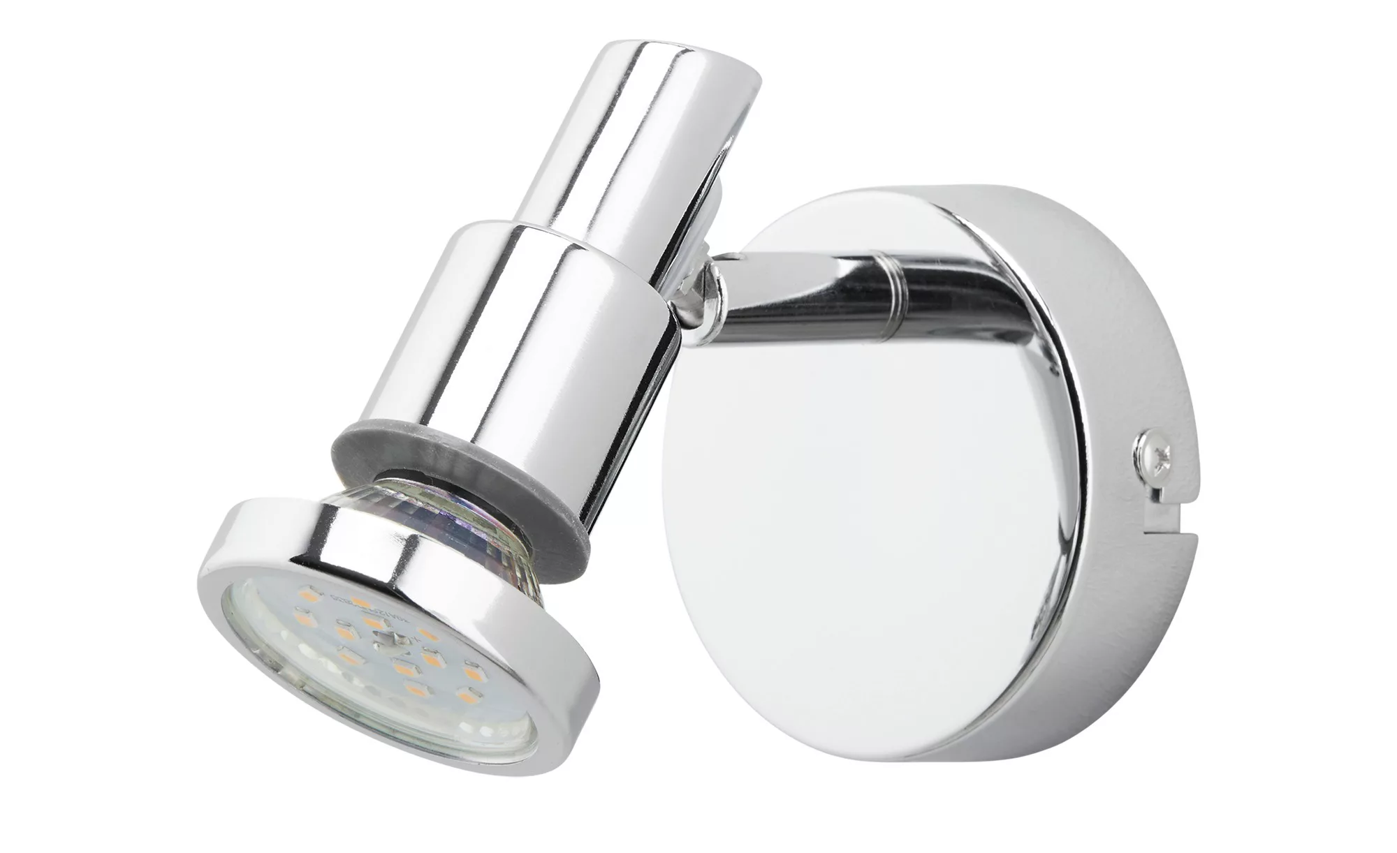 LED-Badspot, 1-flammig, chrom ¦ silber ¦ Maße (cm): H: 10,6  Ø: 8 Lampen & günstig online kaufen
