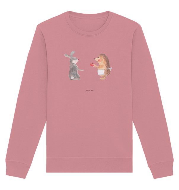 Mr. & Mrs. Panda Longpullover Größe XXL Hase Igel - Canyon Pink - Geschenk, günstig online kaufen