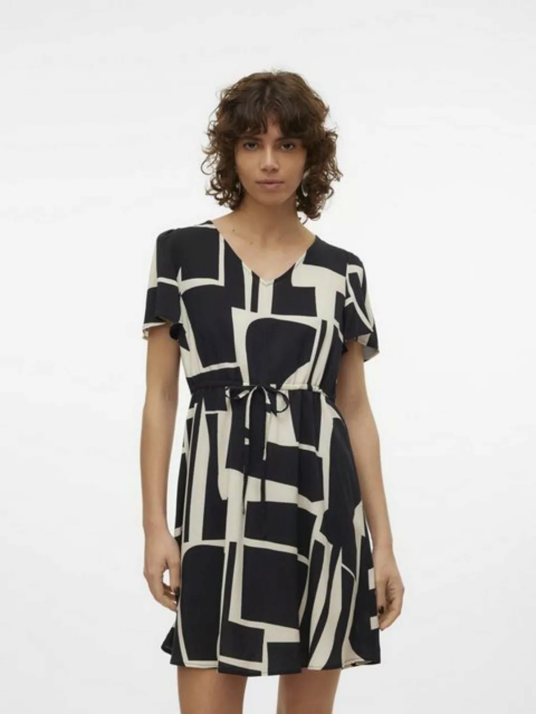 Vero Moda Minikleid VMEASY JOY SS SHORT DRESS WVN GA günstig online kaufen