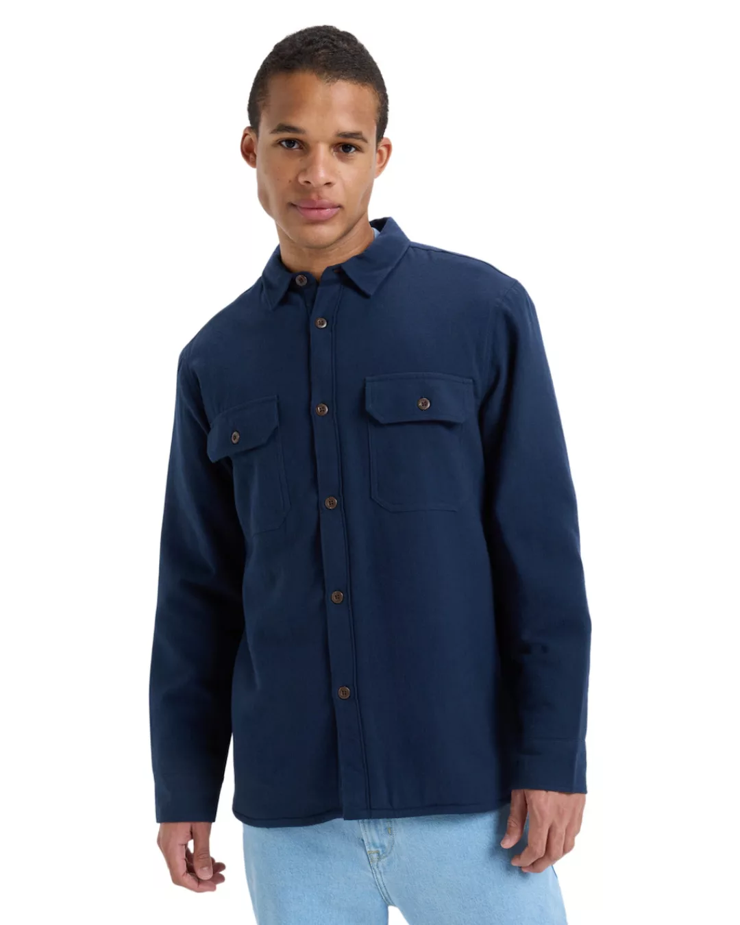 Quiksilver Langarmhemd "Husson Sherpa" günstig online kaufen