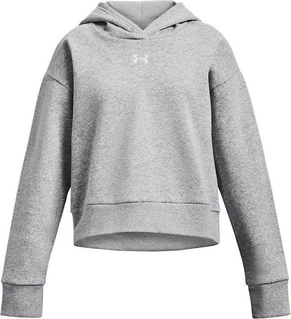 Under Armour® Kapuzensweatshirt UA RIVAL FLEECE CROP HOODIE 012 PITCH GRAY günstig online kaufen