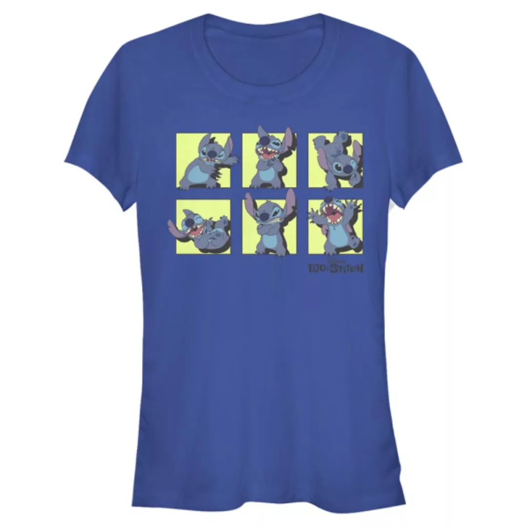 Disney - Lilo & Stitch - Stitch Poses - Frauen T-Shirt günstig online kaufen