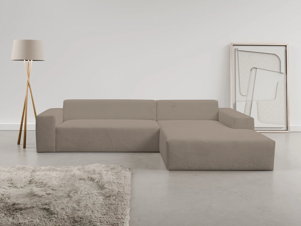 WERK2 Ecksofa "Zeus-XL", Curvy Trend Garnitur mit urbaner Optik günstig online kaufen