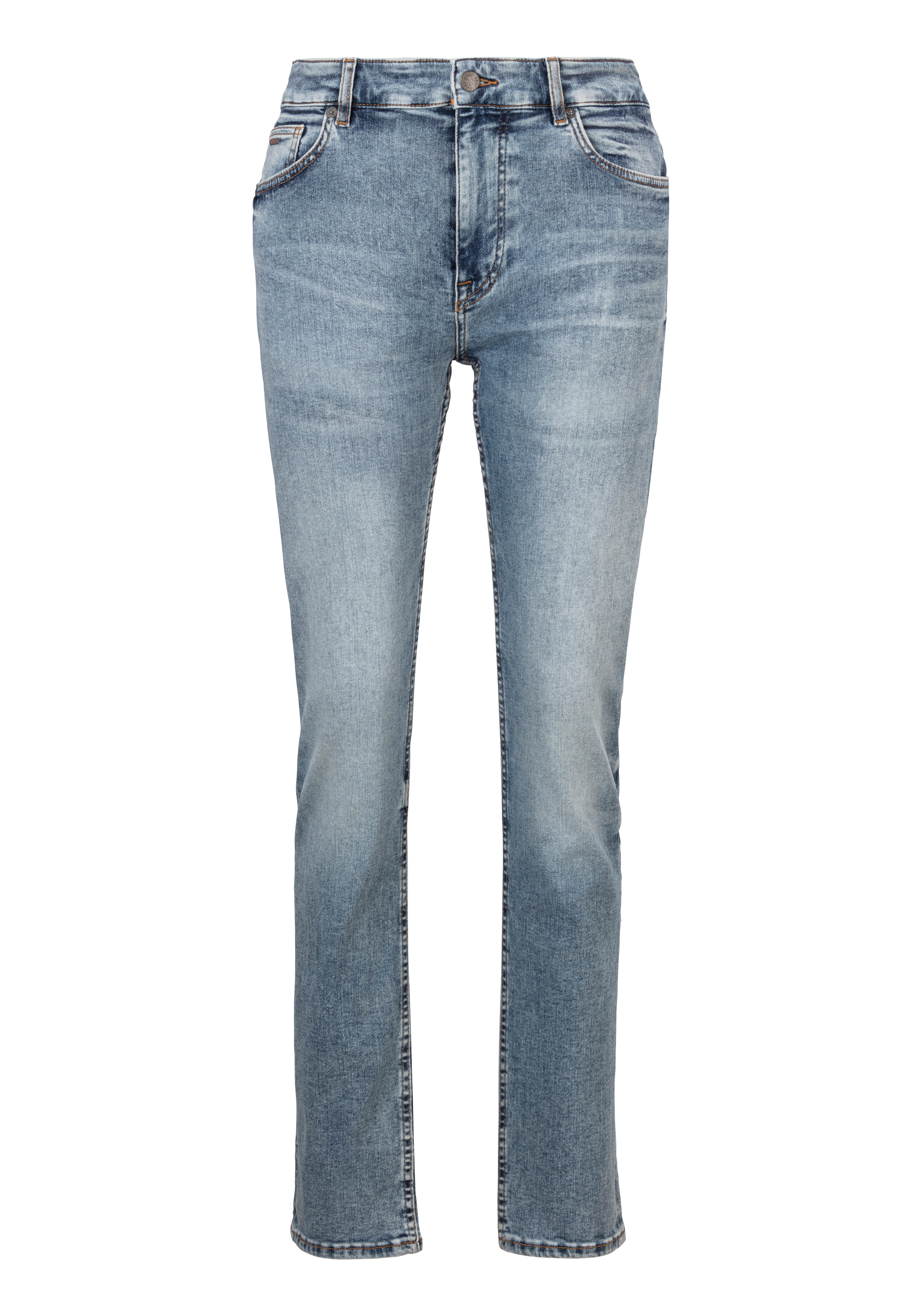 BOSS ORANGE Slim-fit-Jeans "Delaware BC-C", mit Leder-Badge günstig online kaufen