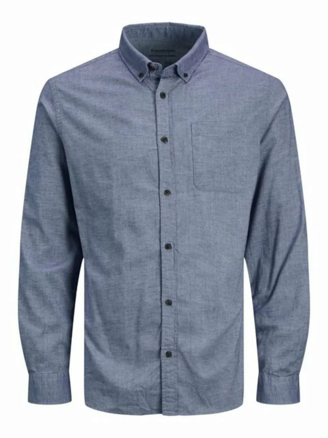 Jack & Jones Langarmhemd Twill Langarm Hemd Shacket JJECLASSIC 4238 in Dunk günstig online kaufen