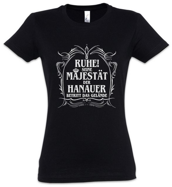 Urban Backwoods Print-Shirt Seine Majestät Der Hanauer Damen T-Shirt Main P günstig online kaufen