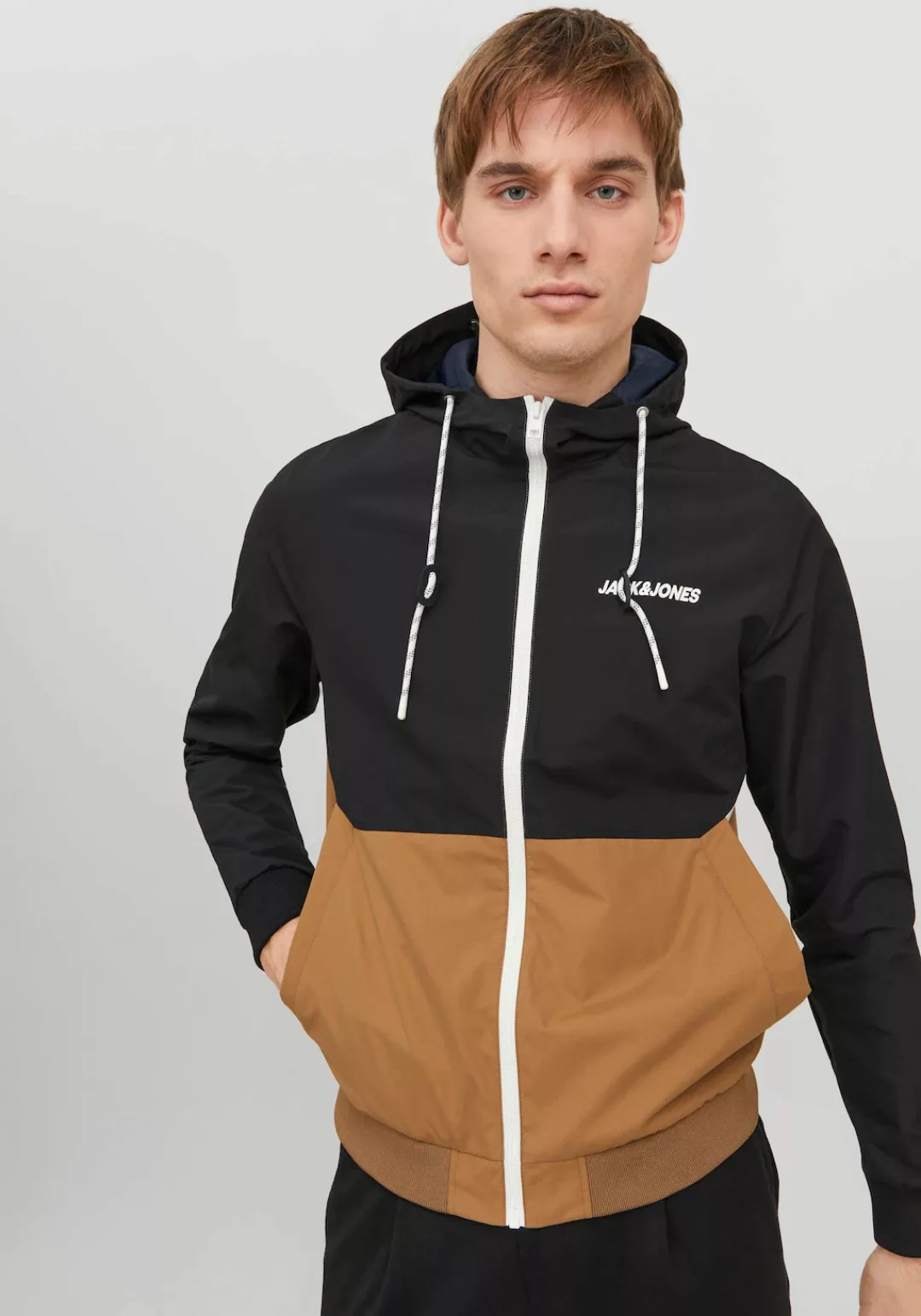 Jack & Jones Blouson "JJERUSH HOOD BOMBER NOOS", mit Kapuze günstig online kaufen