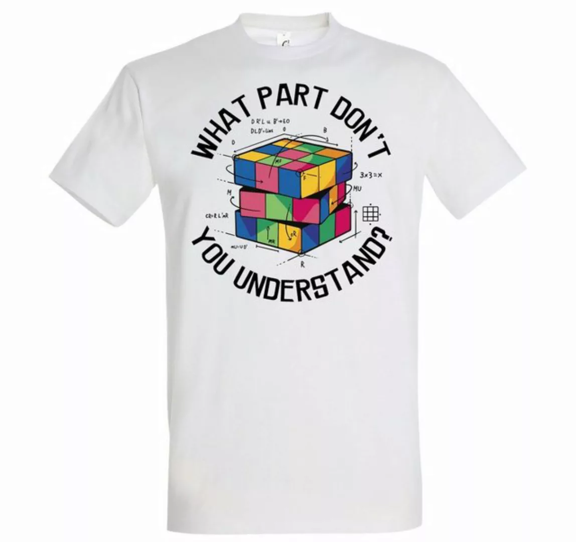 Youth Designz T-Shirt What Part don't you Understand Zauberwürfel Herren Sh günstig online kaufen