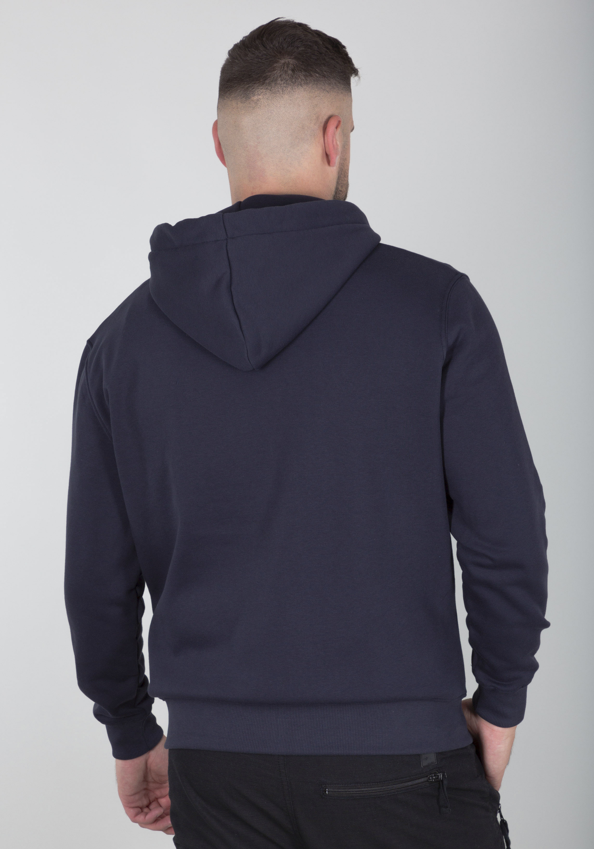 Alpha Industries Kapuzensweatjacke "Basic Zip Hoody SL" günstig online kaufen