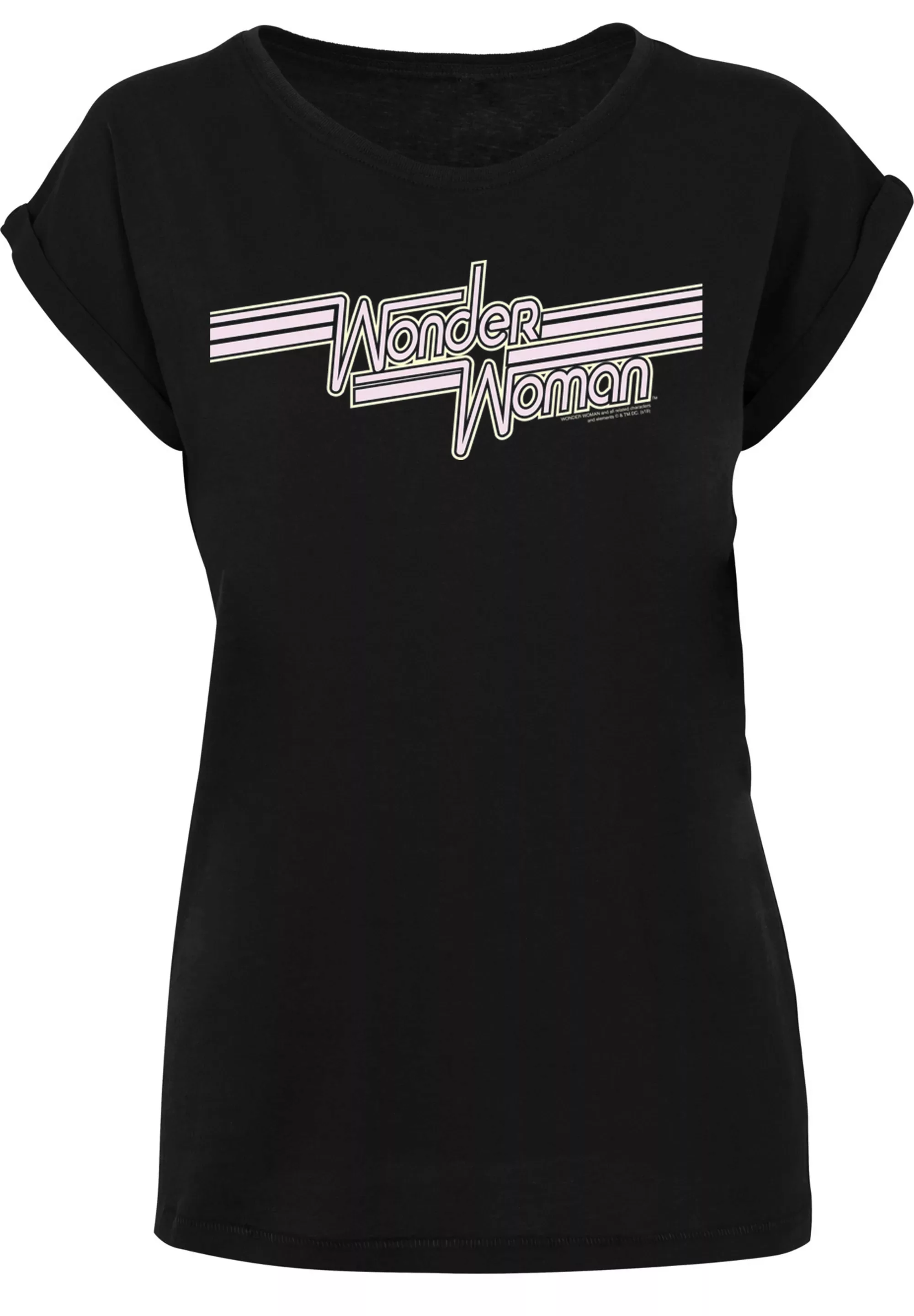 F4NT4STIC T-Shirt "DC Comics Wonder Woman Lines Logo", Print günstig online kaufen