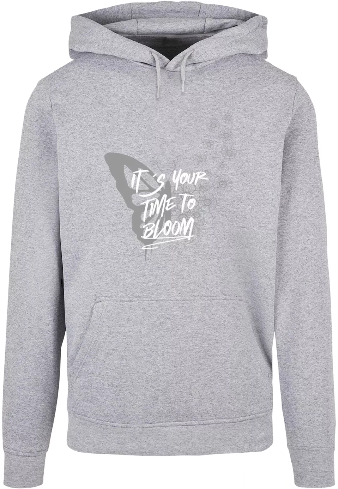 Merchcode Kapuzensweatshirt Merchcode Herren It´s Your Time To Bloom Basic günstig online kaufen