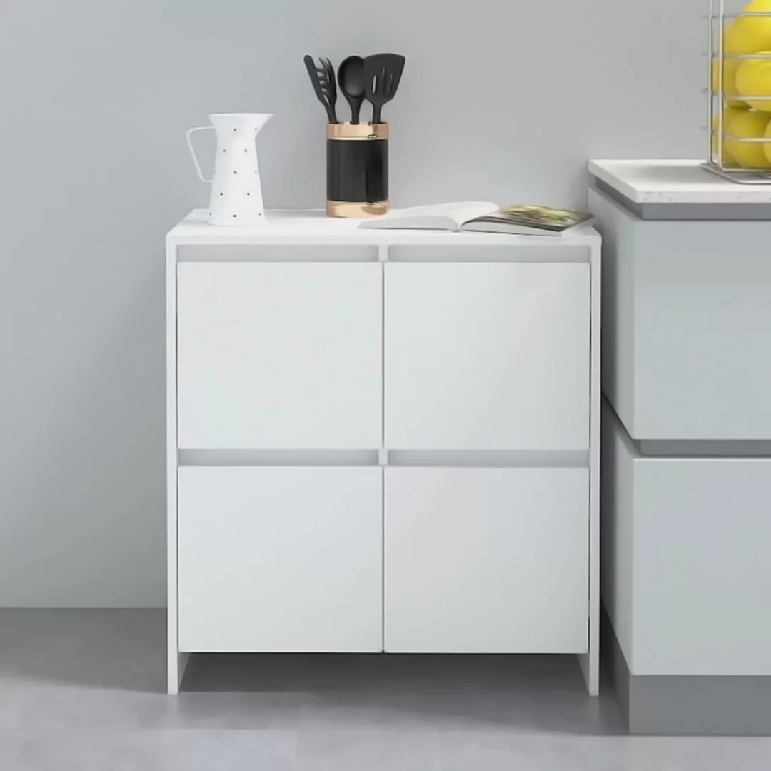 Sideboard Weiß 70x41x75 Cm Spanplatte günstig online kaufen