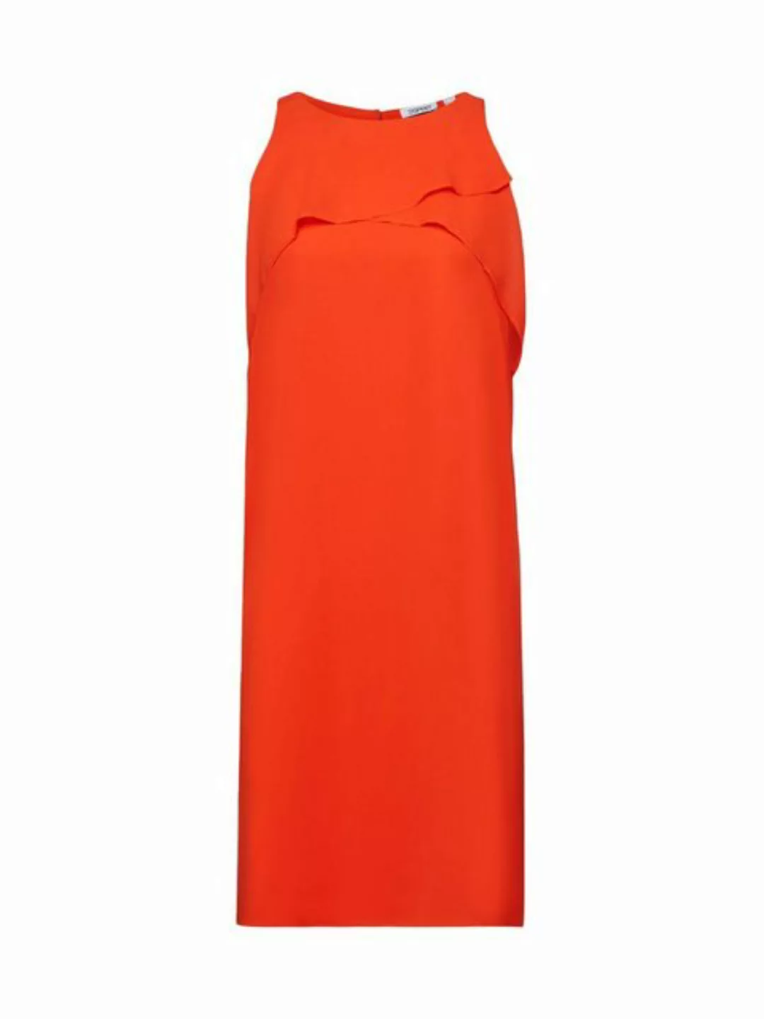 Esprit Minikleid Ärmelloses Crêpe-Chiffon-Minikleid günstig online kaufen