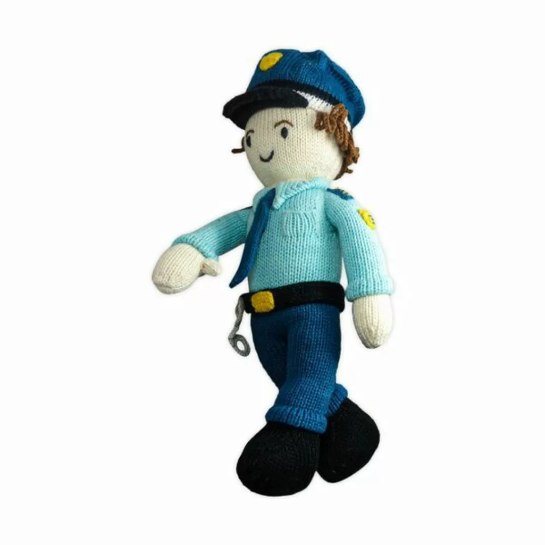 Bio Puppe Polizist “Oscar” (30 Cm) Aus Fairem Handel günstig online kaufen
