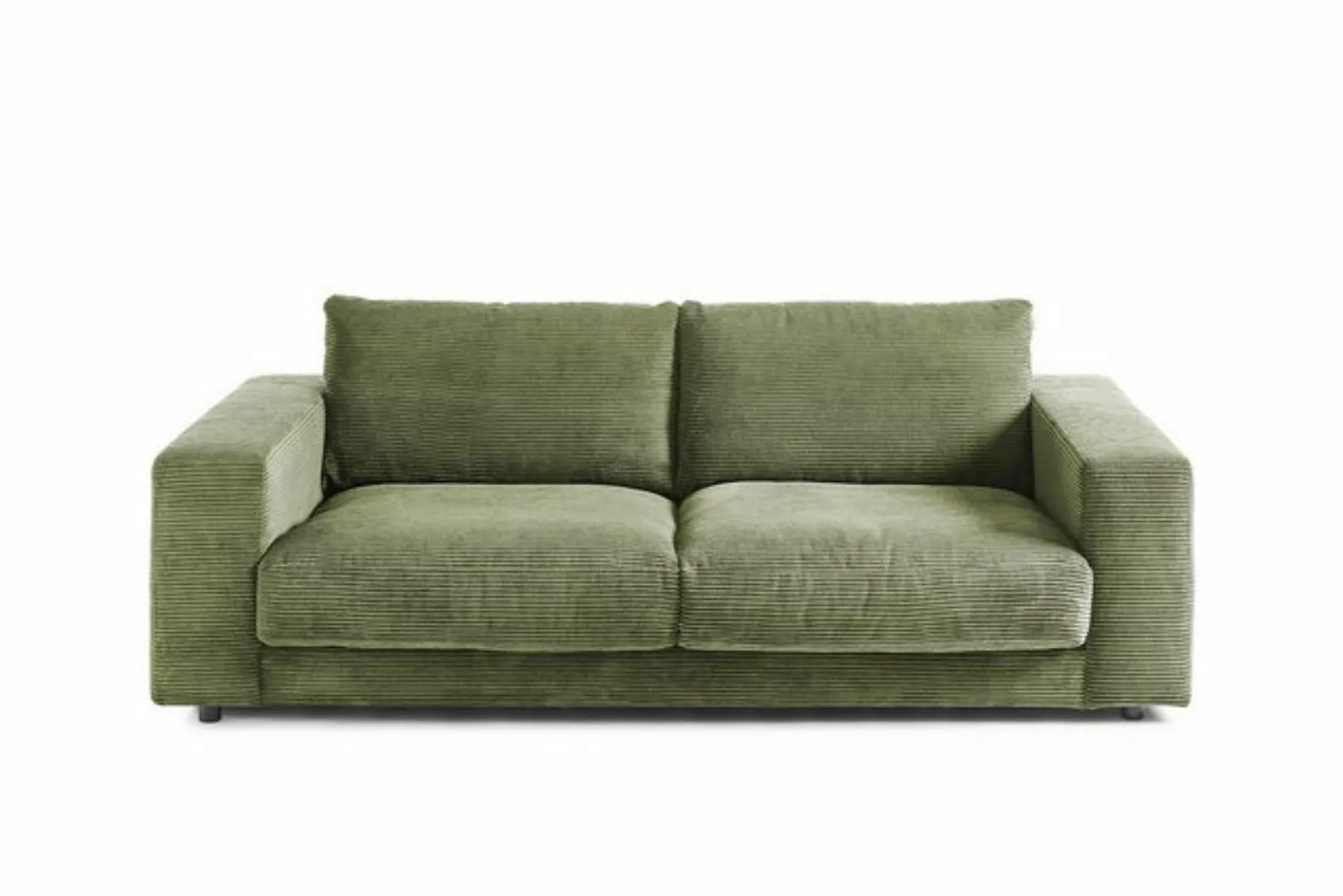 KAWOLA Sofa MADELINE, Couch 2-Sitzer oder 3-Sitzer Cord verschiedene Farben günstig online kaufen