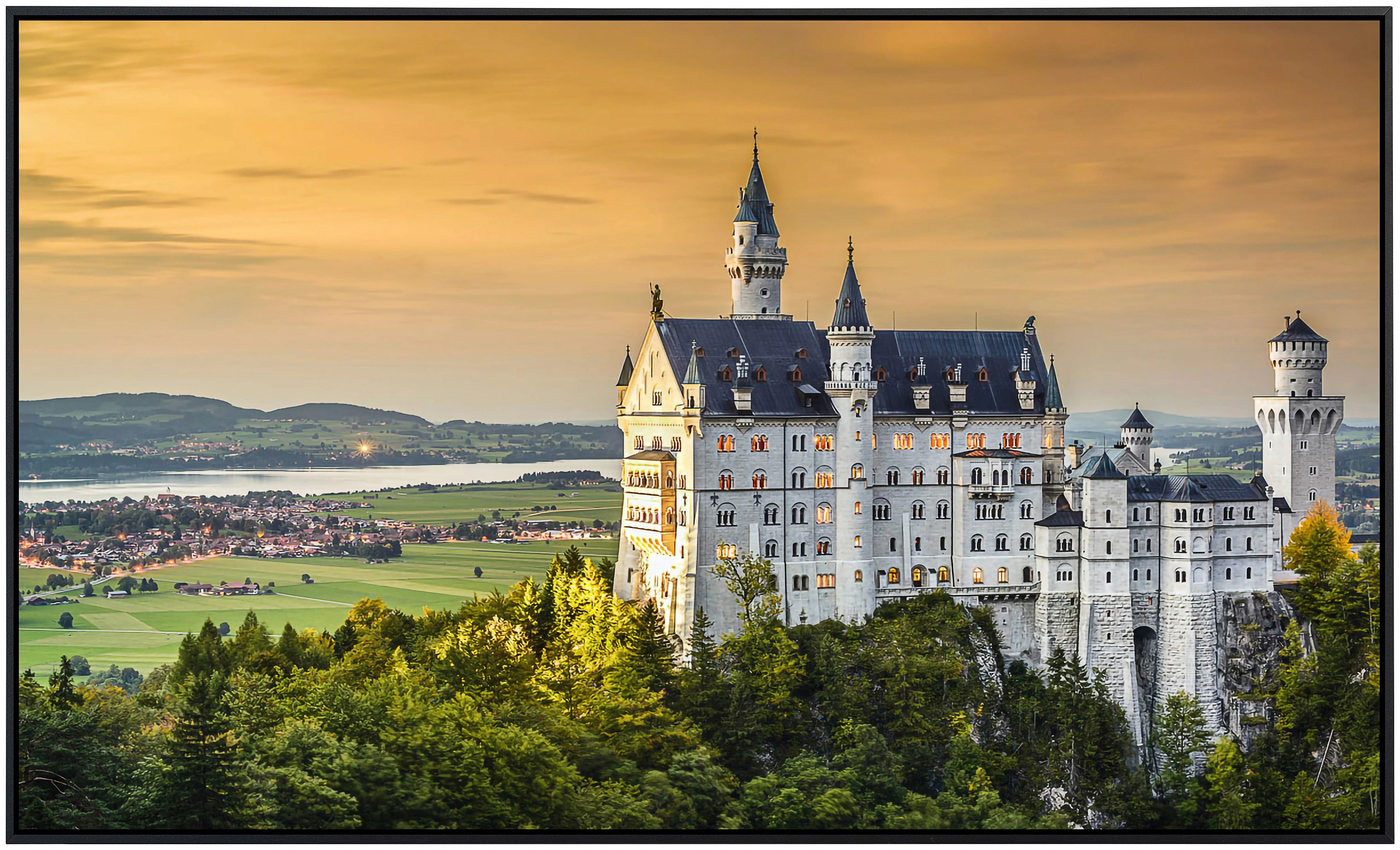 Papermoon Infrarotheizung »Schloss Neuschwanstein«, sehr angenehme Strahlun günstig online kaufen