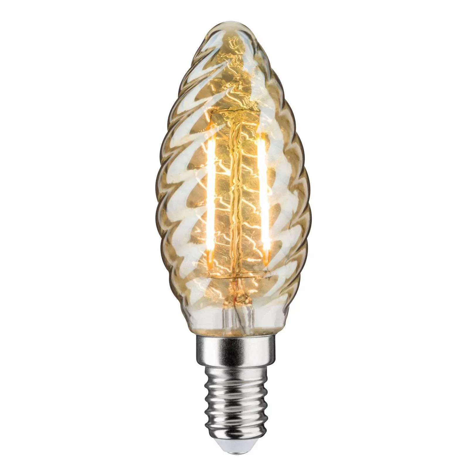 LED-Kerzenlampe E14 4,7W gold gedreht dimmbar günstig online kaufen