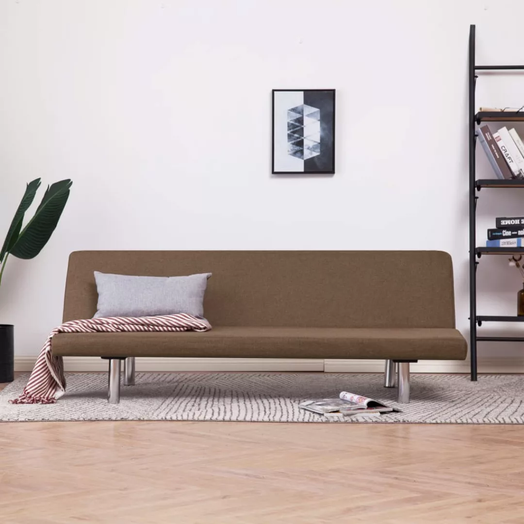 Schlafsofa Braun Polyester günstig online kaufen