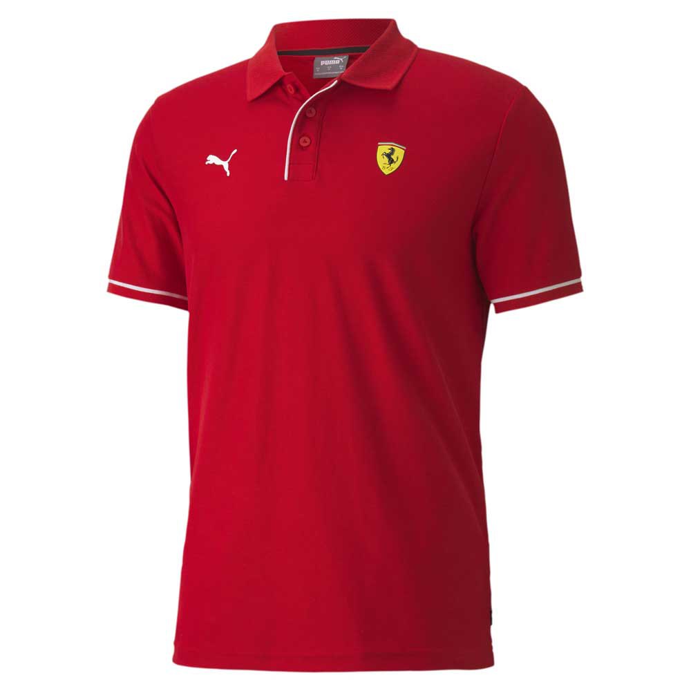 Puma Ferrari Race Kurzarm-poloshirt 2XL Rosso Corsa günstig online kaufen