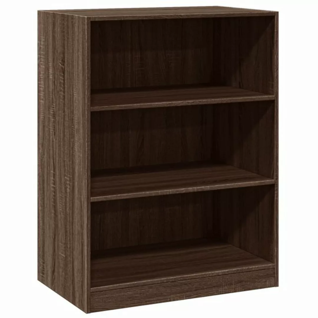 vidaXL Kleiderschrank Mehrzweckschrank Braun Eichen-Optik 77x48x102 cm Holz günstig online kaufen