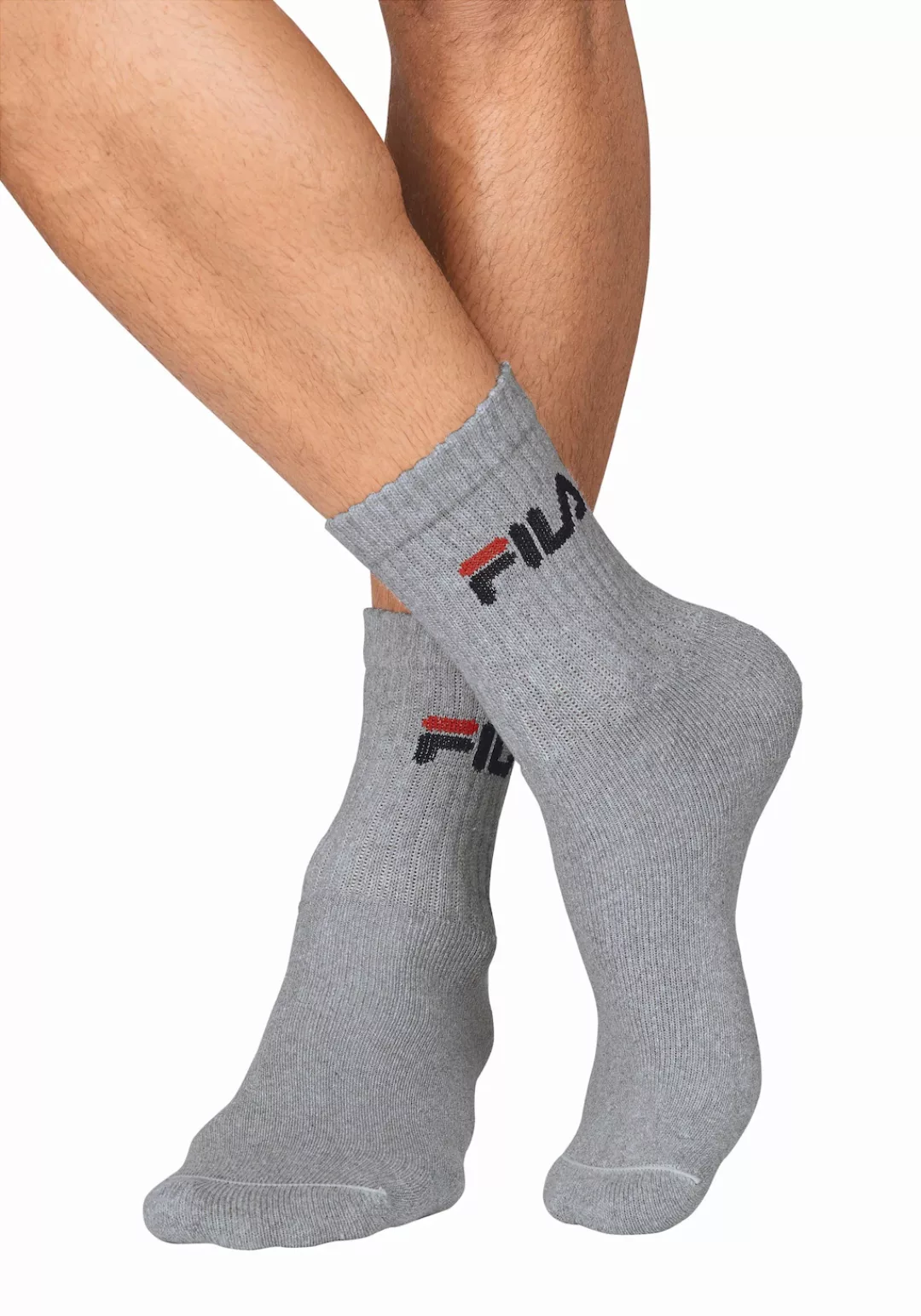 Fila Tennissocken, (3er Pack), mit verstärkten Belastungszonen günstig online kaufen