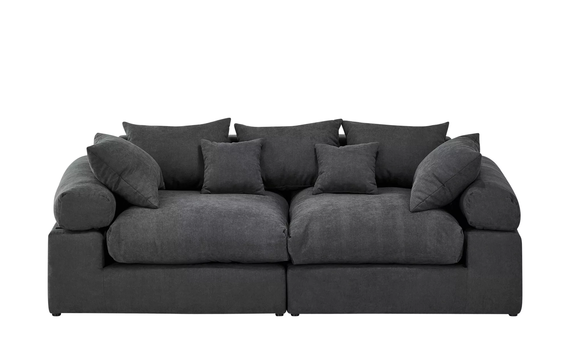 smart Big Sofa  Lionore ¦ schwarz ¦ Maße (cm): B: 242 H: 86 T: 121 Polsterm günstig online kaufen