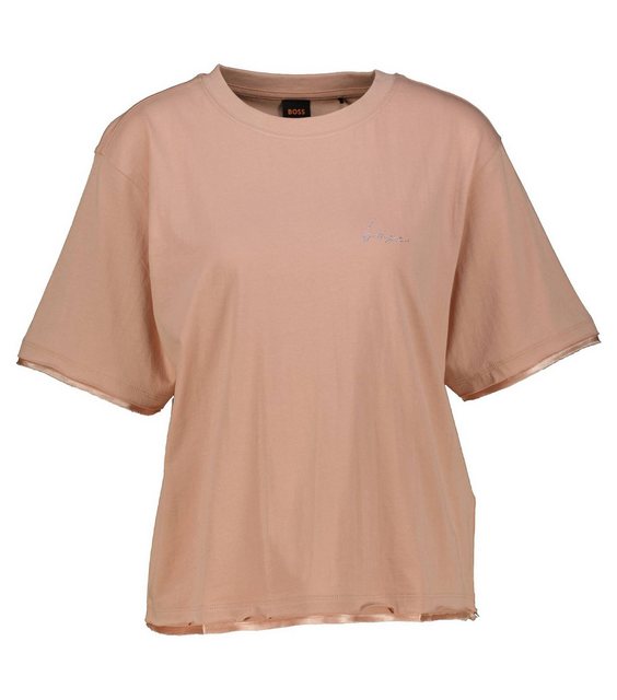 BOSS T-Shirt Damen T-Shirt C-ENIS_SATIN EDGE (1-tlg) günstig online kaufen