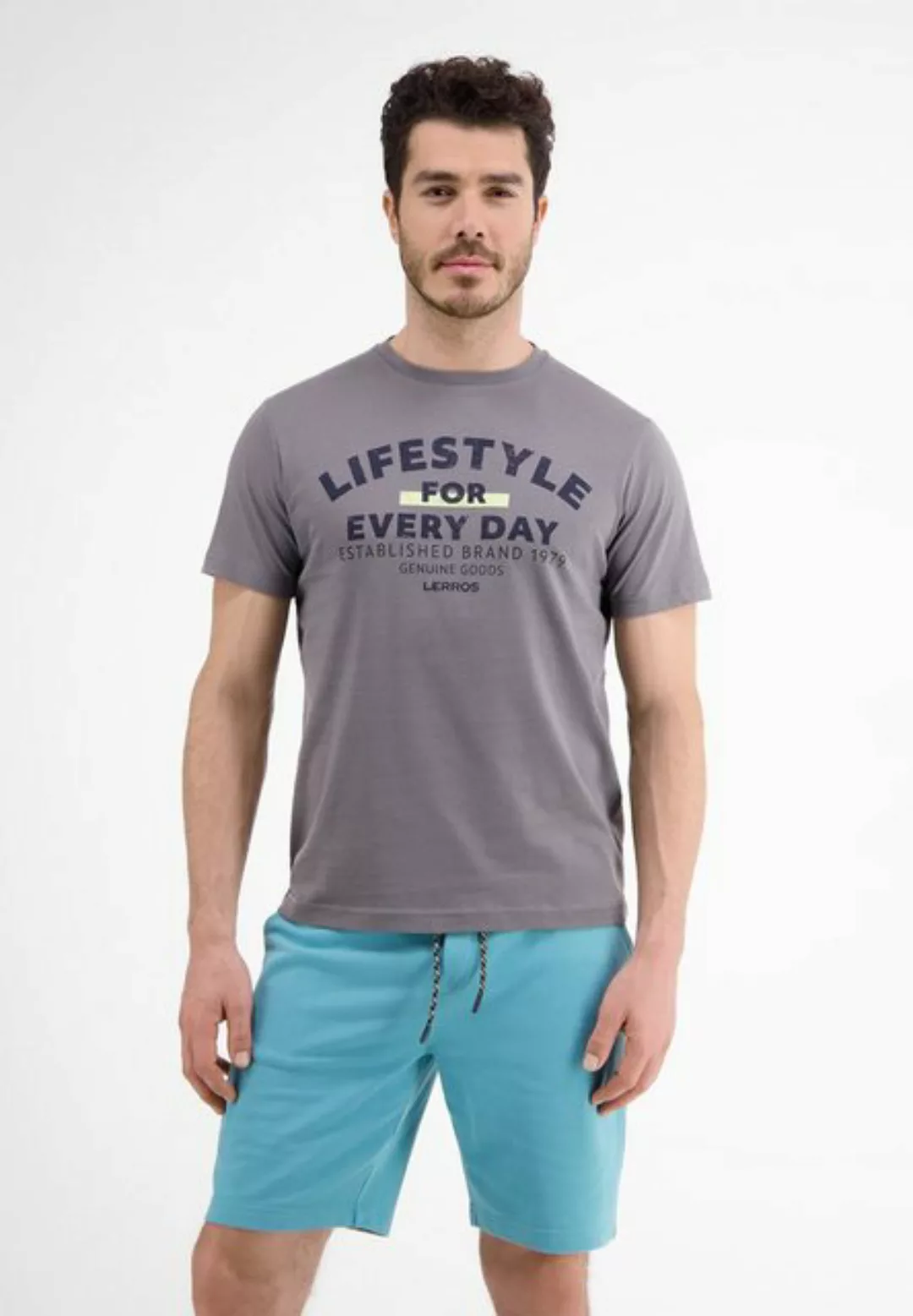 LERROS T-Shirt "LERROS T-Shirt *Lifestyle for every day*" günstig online kaufen