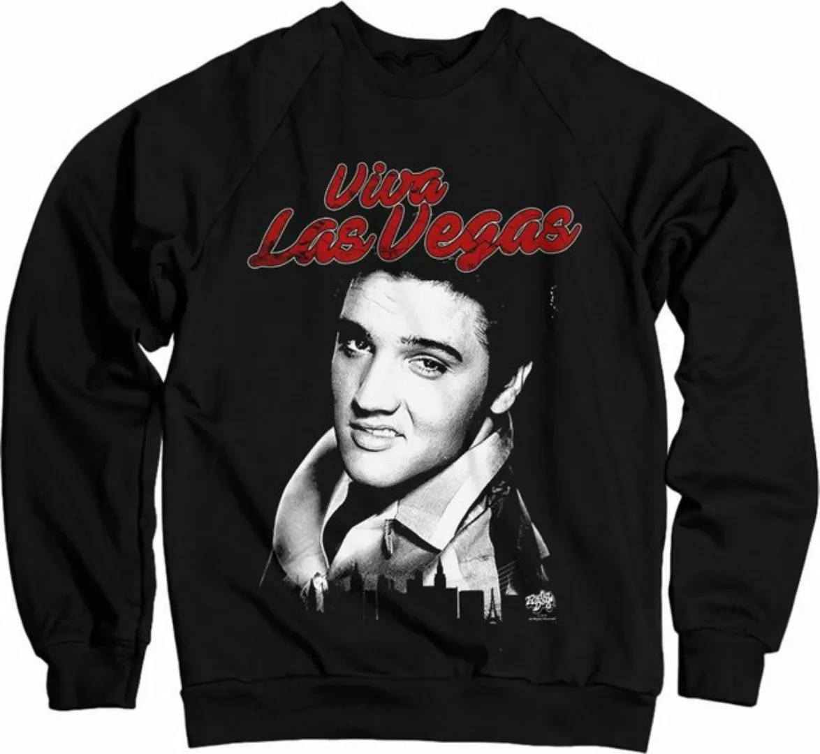 Elvis Presley Signature Product Rundhalspullover günstig online kaufen