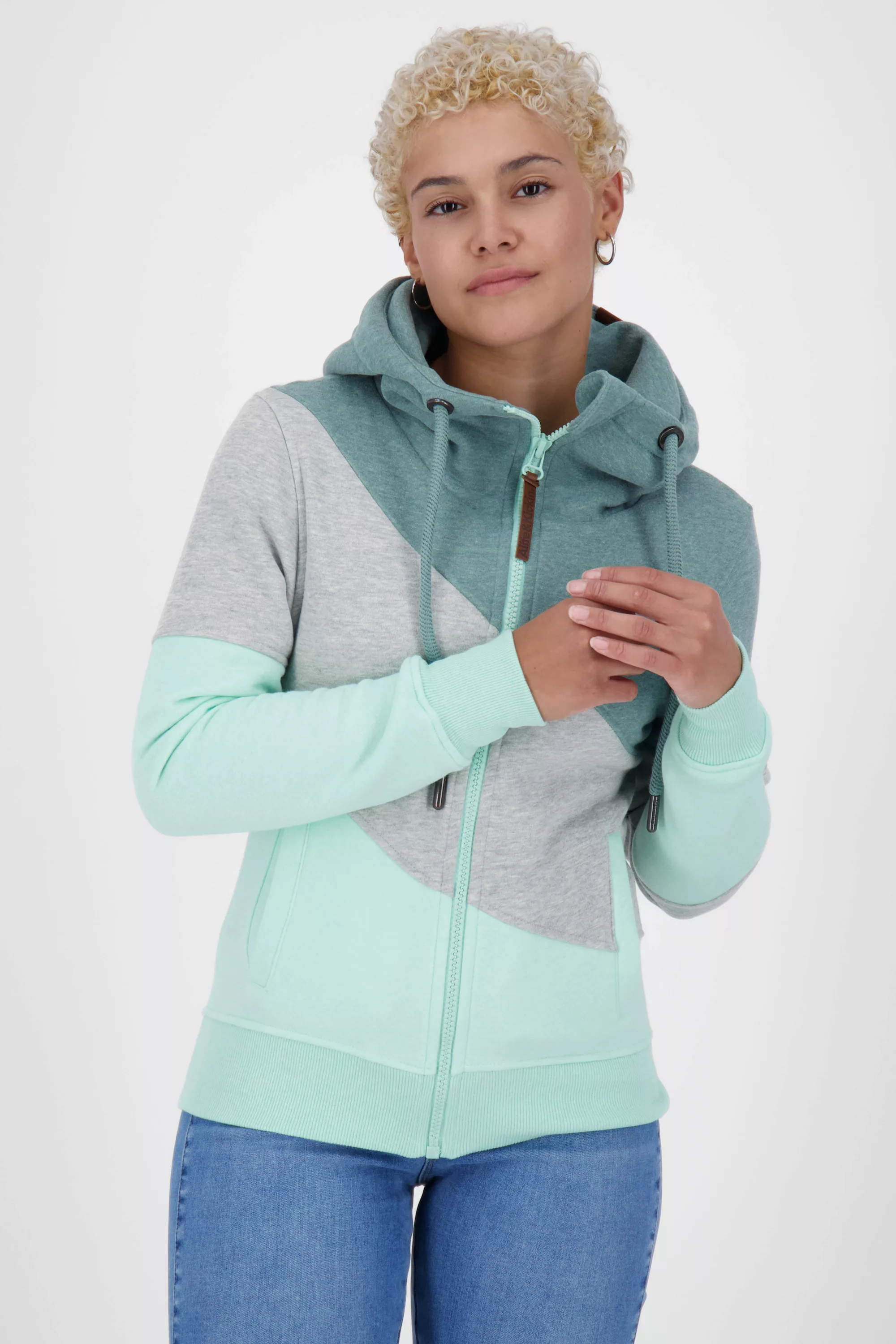 Alife & Kickin Kapuzensweatjacke "Damen SteffiAK A" günstig online kaufen