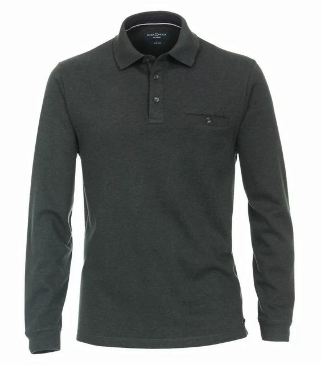 CASAMODA Langarm-Poloshirt CASAMODA Polo-Shirt Langarm gestreift günstig online kaufen