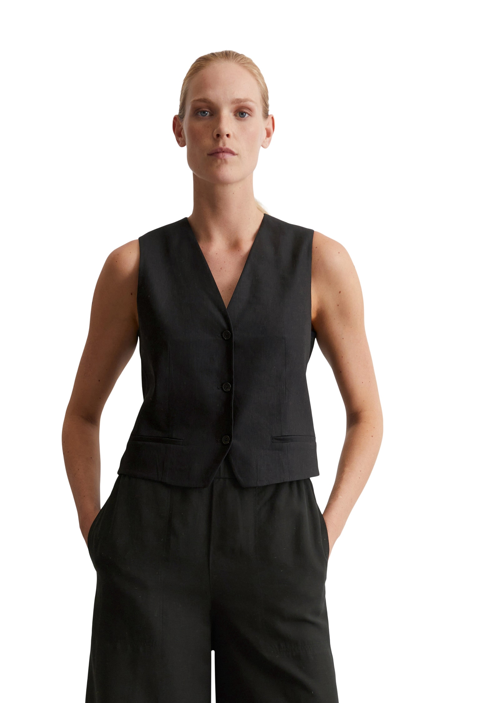 Marc OPolo Chinohose "aus TENCEL™ Lyocell-Leinen-Mix" günstig online kaufen