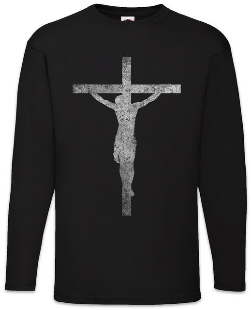 Urban Backwoods Langarmshirt Jesus Cross Langarm T-Shirt Christ Messiah Mes günstig online kaufen