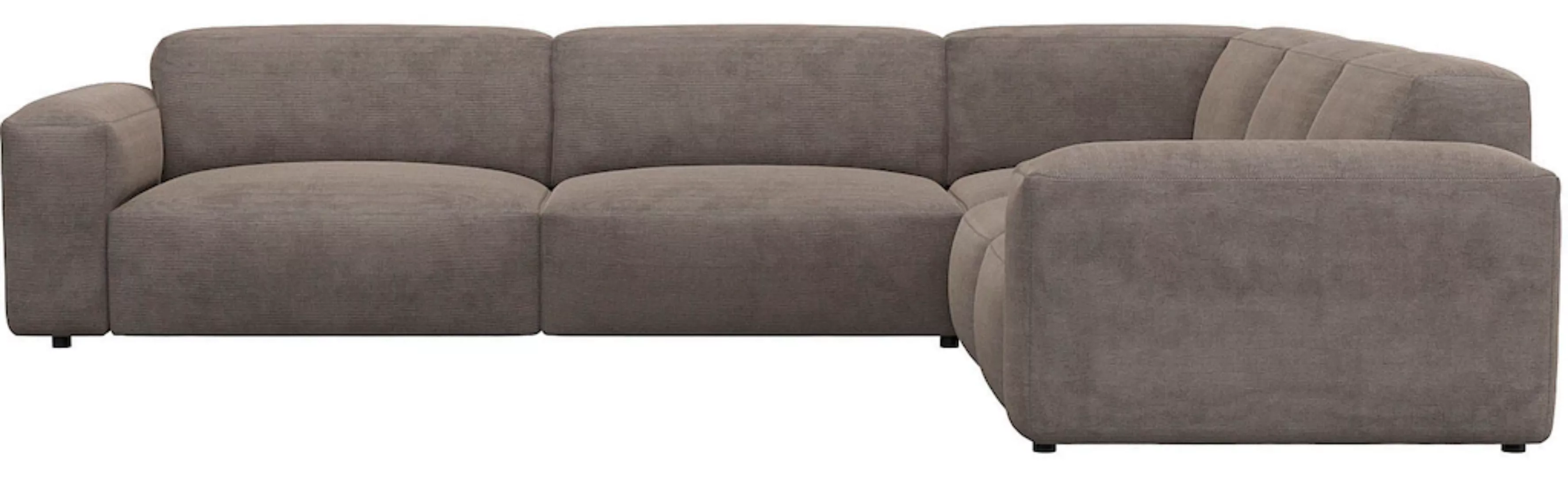 FLEXLUX Ecksofa "Lucera, super bequem durch hochwertigen Sitzaufbau mit Kal günstig online kaufen