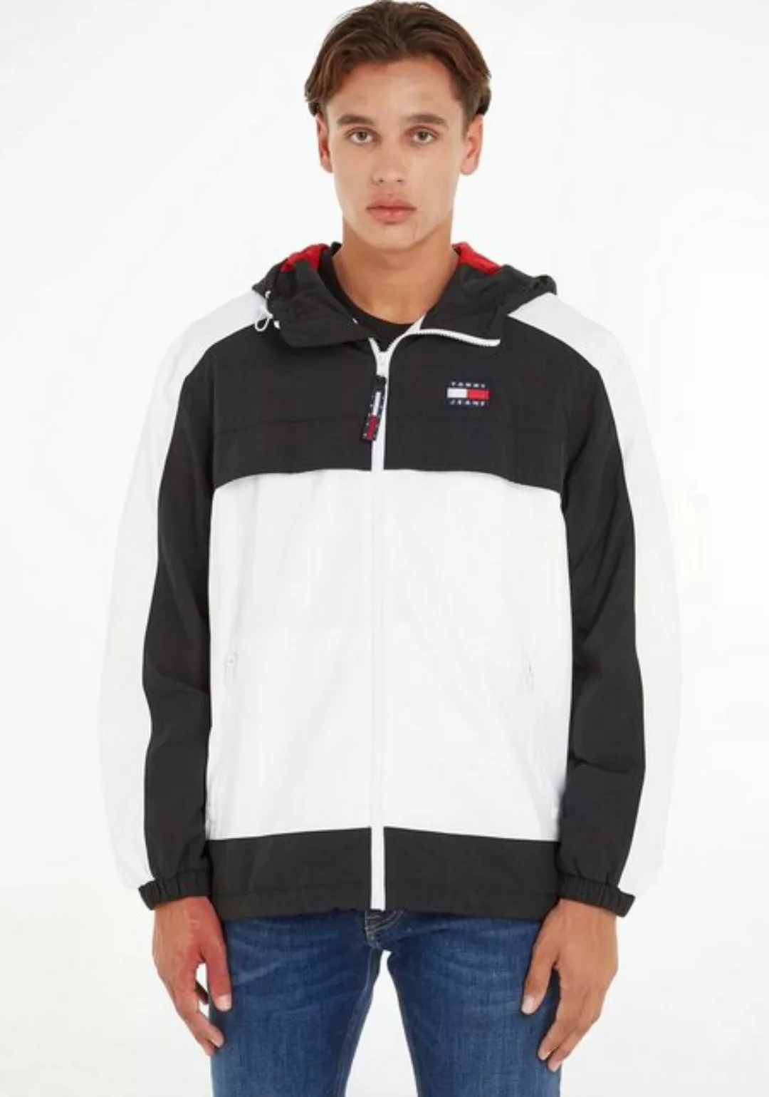 Tommy Jeans Windbreaker TJM CLBK CHICAGO WINDBREAKER im colorblocking Desig günstig online kaufen